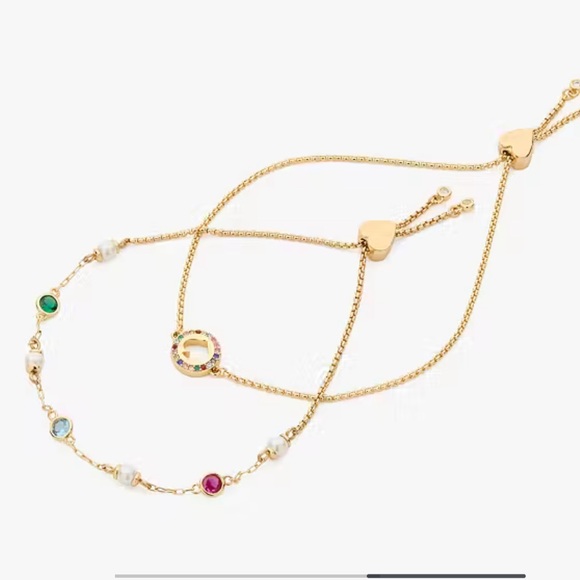 Kate Spade Spot the Spade Slider Bracelet- Box Set - Picture 4 of 7